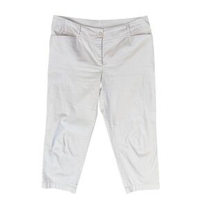 LOFT Women’s Curvy Crop Pants Khaki Sz. Curvy 10